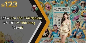 Xổ Số Siêu Tốc: Trải Nghiệm Giải Trí Tức Thời Cùng 123WIN